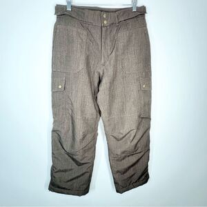 Lands’ End Snow Ski Snowboard Cargo Heather Brown Pants Youth 20